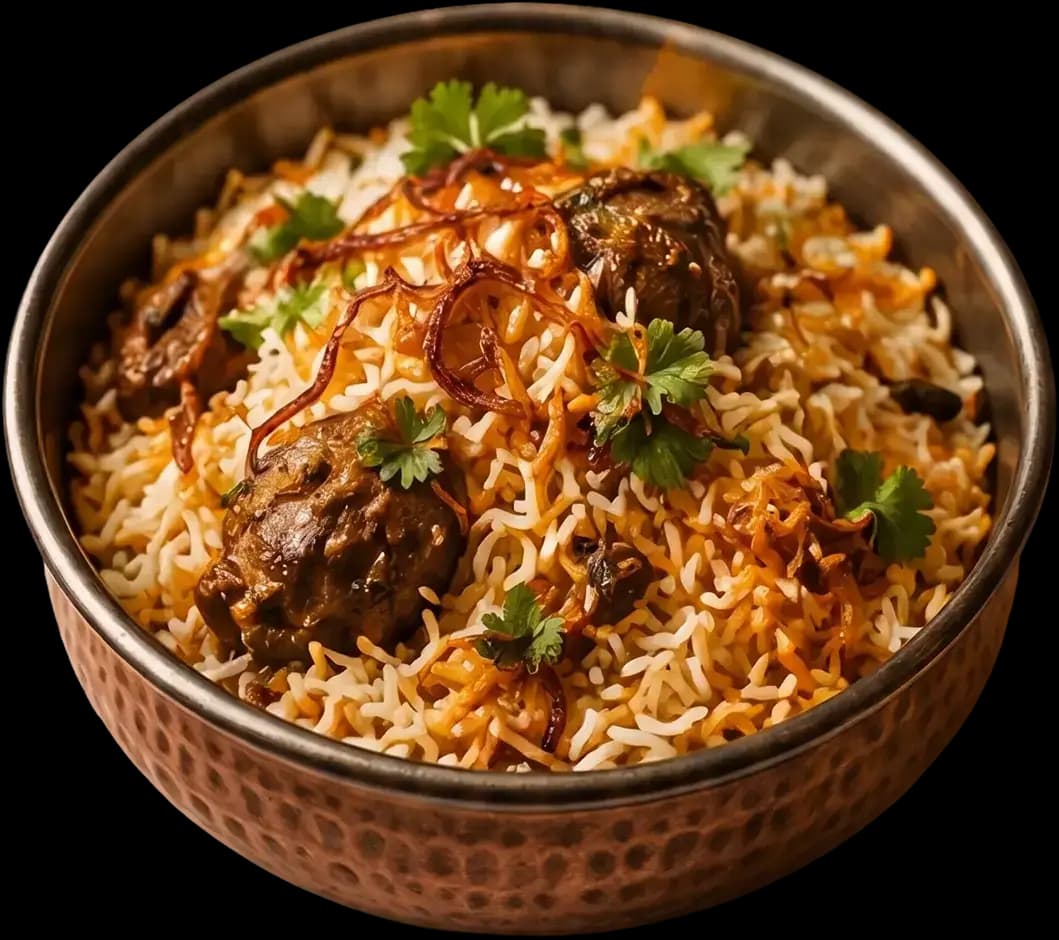 Delicious Biryani Handi
